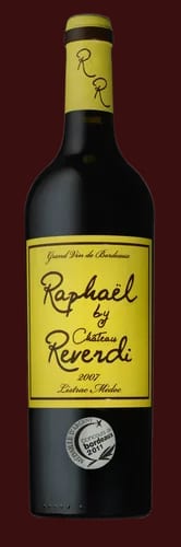 Bouteille de la cuvée éphémère Raphaël 2007