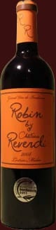 Bouteille de la cuvée éphémère Robin 2008